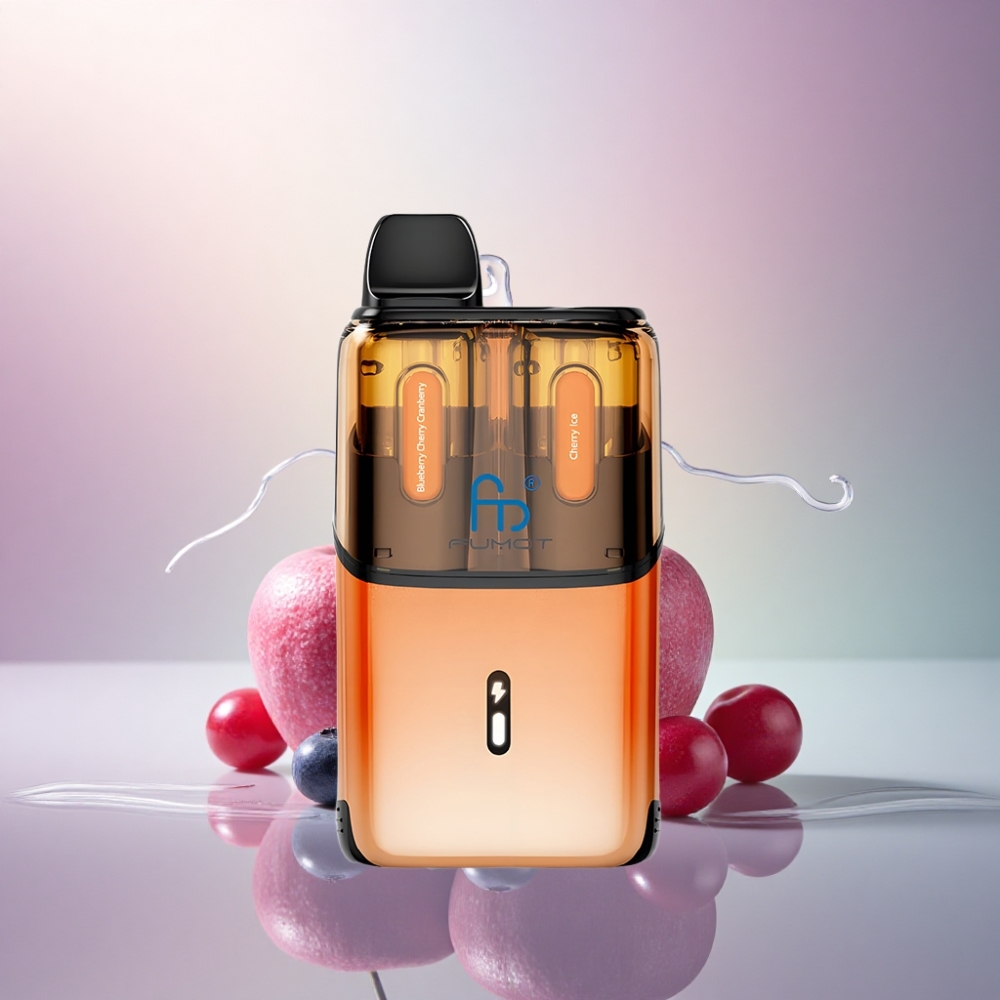 Fumot Ultra T32000 Puffs Mustikka Kirsikka Karpalo - Kirsikkajää 800mAh 20mg nikotiinia
