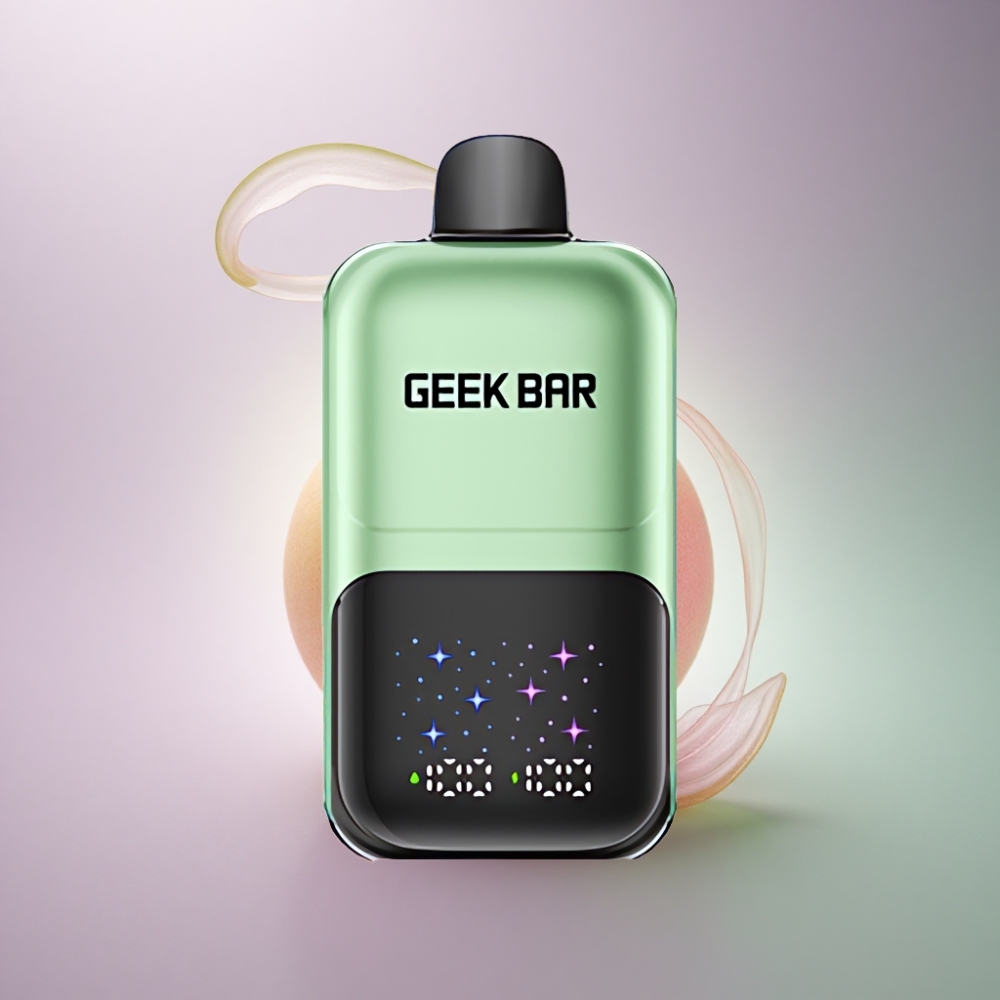 GEEK BAR 2GO 20ml 50000 Puffs Kirpeä Karkki & Kirpeät Hedelmät - 3-Tason Säädettävä Maku/Jäähdyttävä - 5% Nikotiinia