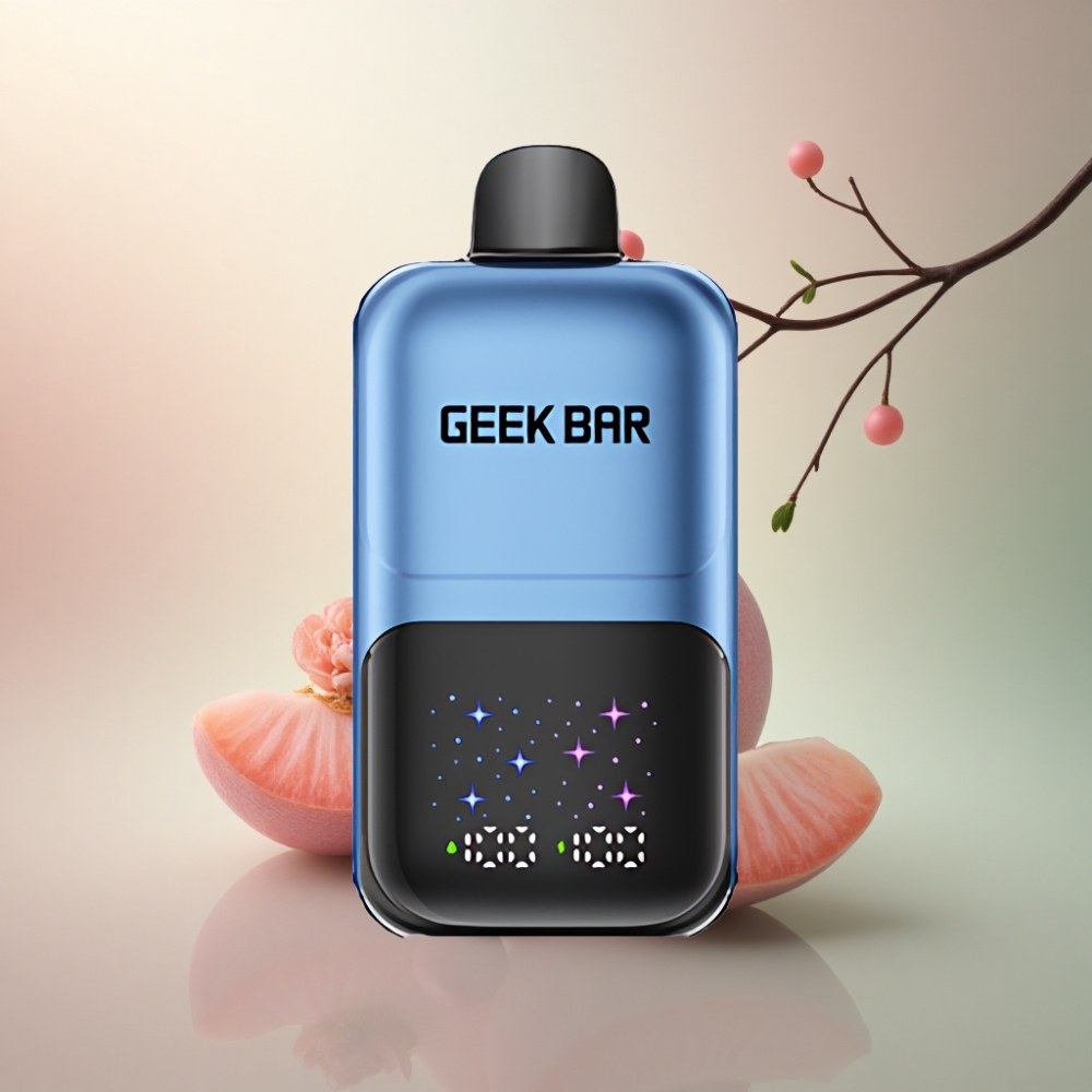 GEEK BAR 2GO 20ml 50000 Puffs Persikka & Marjat 5% nikotiinia 20 ml