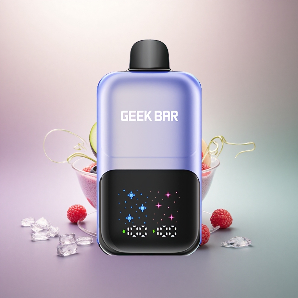 GEEK BAR 2GO 20ml 50000 Puffs Sekamarjajäätelö 20ml 5% nikotiinia Ladattava akku
