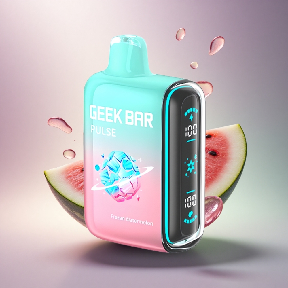 GEEK BAR Pulse 15000 Puffs Jäädytetty Painikkeeton Ilmanvaihto 650 mAh