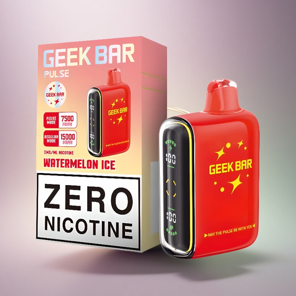 GEEK BAR Pulse 15000 Puffs Nolla Nikotiinia 16ML 650mAh