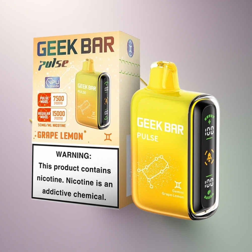 GEEK BAR Pulse 15000 Puffs Zodiac 16ML 5% Nikotiini 650mAh