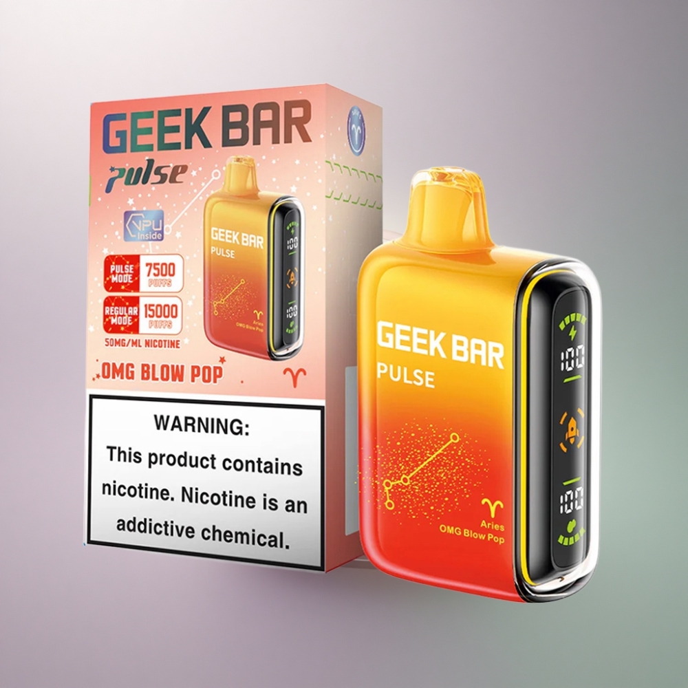 GEEK BAR Pulse 15000 Puffs Zodiac 16ML 5% Nikotiini 650mAh