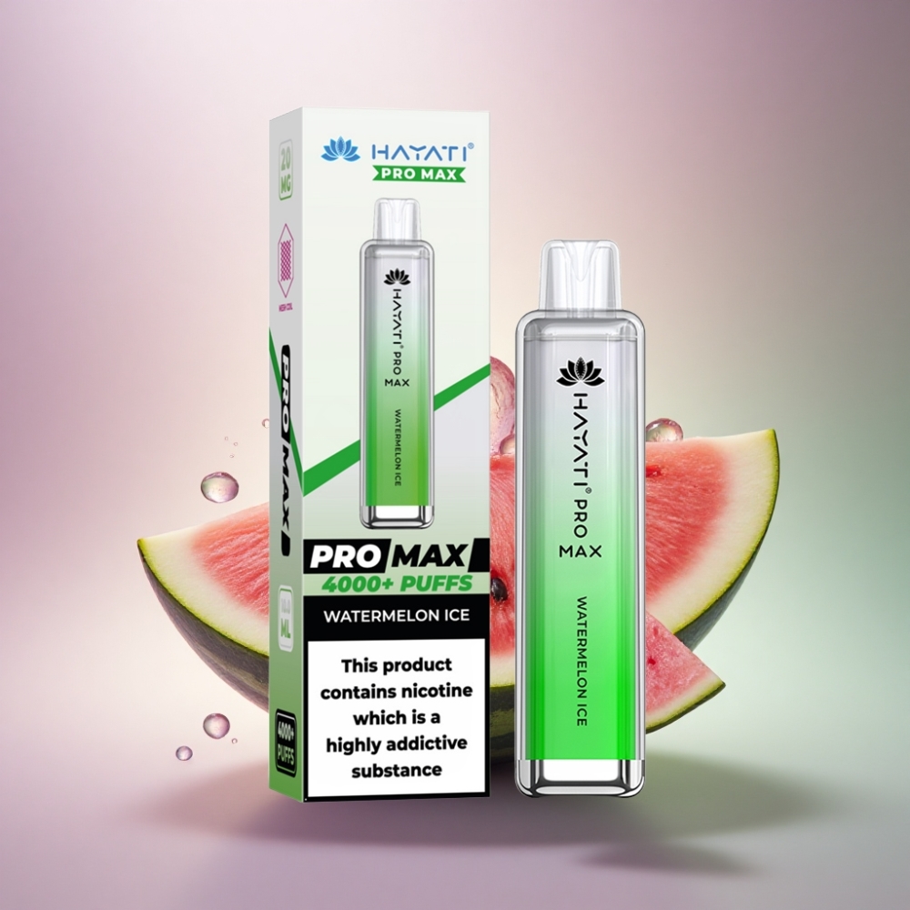 Hayati Pro Max 4000 Puffs Arbuusi Jää 1400mAh 2ml