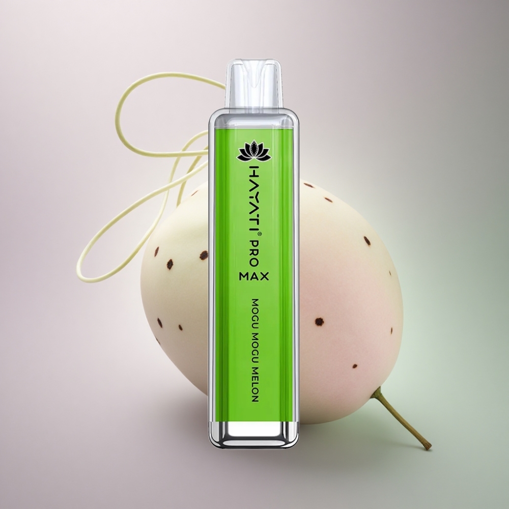 Hayati Pro Max 4000 Puffs Mogu Mogu Melon 2% Nikotiinia 1400mAh