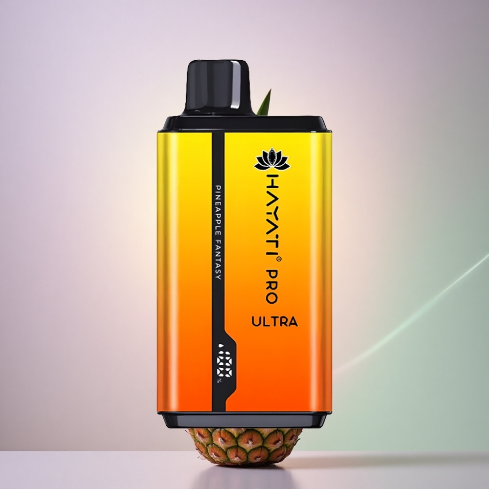 Hayati Pro Ultra 15000 Puffs Ananassatu 850mAh 2% nikotiinia
