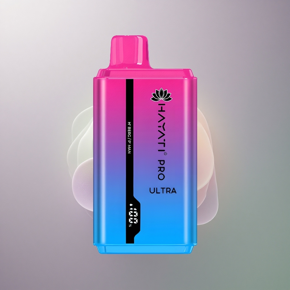 Hayati Pro Ultra 15000 Puffs H' Berg P' Man 850mAh 2% nikotiinia