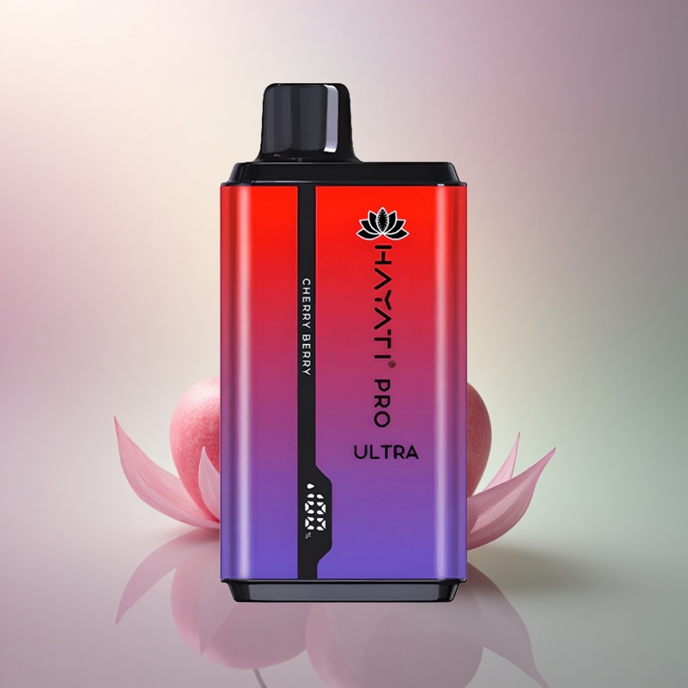 Hayati Pro Ultra 15000 Puffs Kirsikka-Marja 850mAh 2% nikotiinia