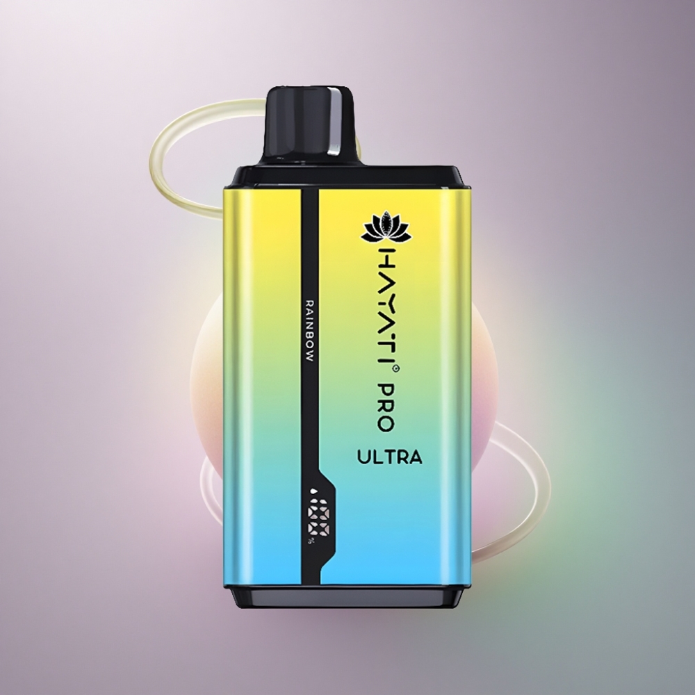 Hayati Pro Ultra 15000 Puffs Rainbow 850mAh 2% nikotiinia