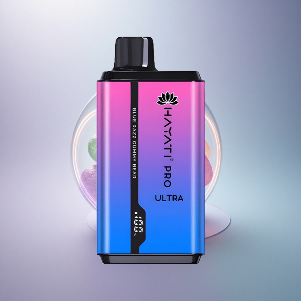 Hayati Pro Ultra 15000 Puffs Sininen Viskijäkkelä 850mAh 2% nikotiinia