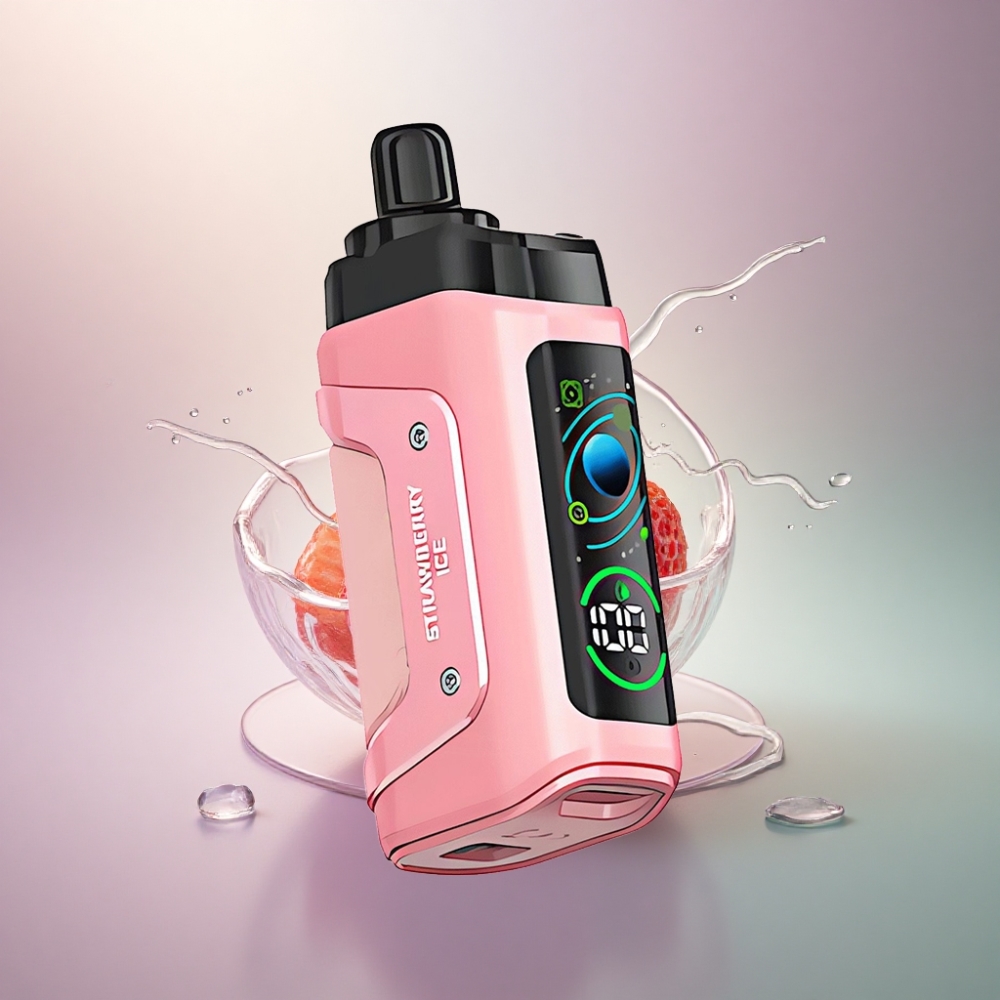 Razz Bar 45000 Puffs Mansikkajäätelö 1.0 Ohm 650 mAh