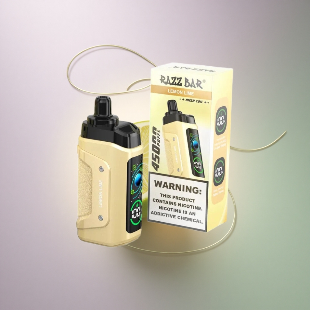 Razz Bar 45000 Puffs Sitruuna-Lime 1.0 Ohm 650 mAh