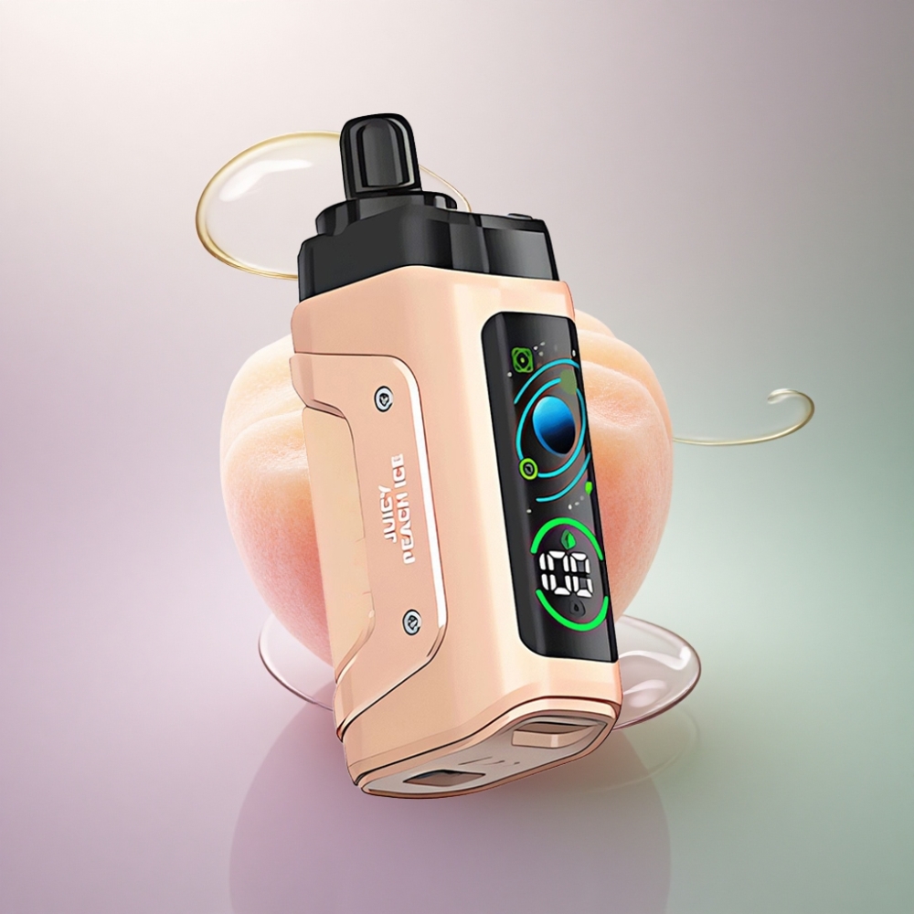 Razz Bar 45000 Puffs Tuore Persikka-Jää 1.0 Ohm Mesh mAh 650